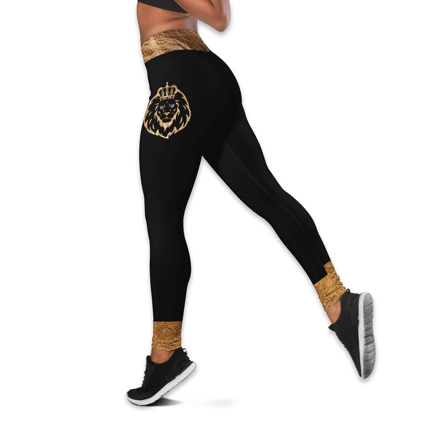 Customize Name King Lion Combo Hoodie + Legging