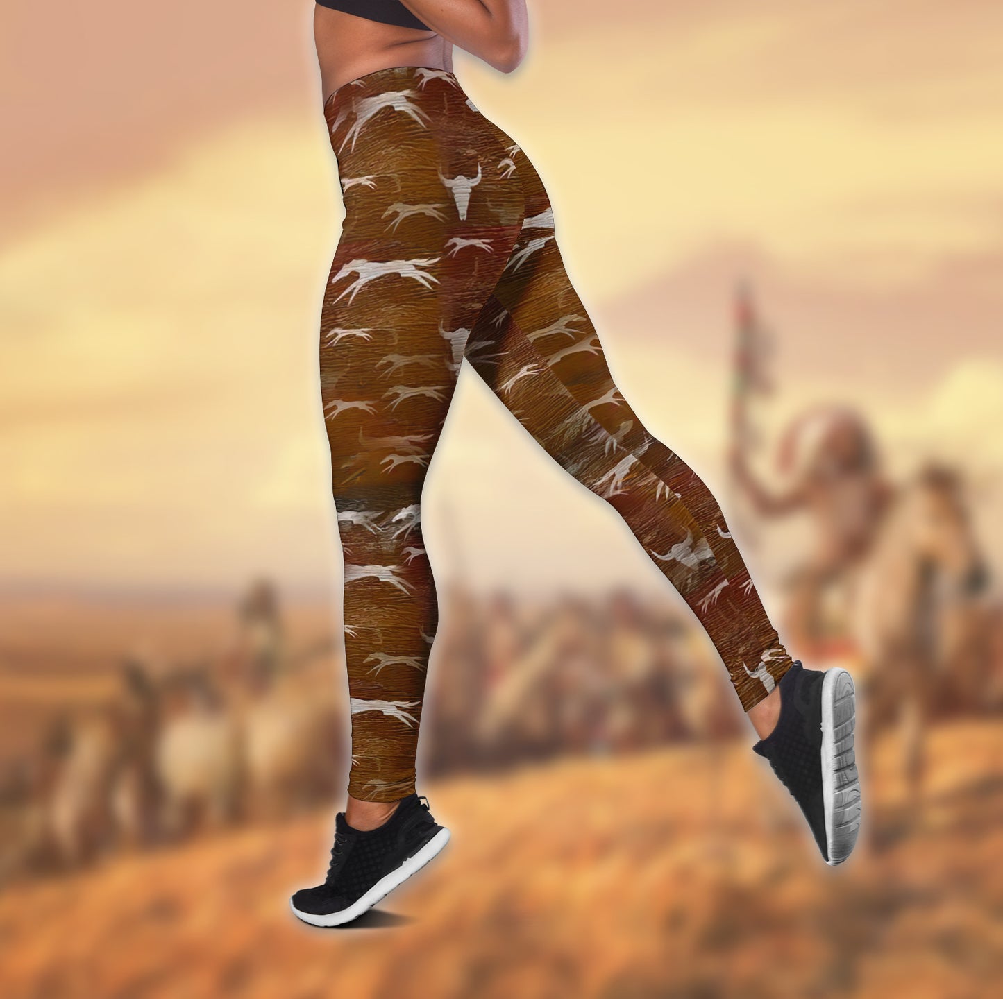 Native American 3D All Over Printed Legging + Hoodie