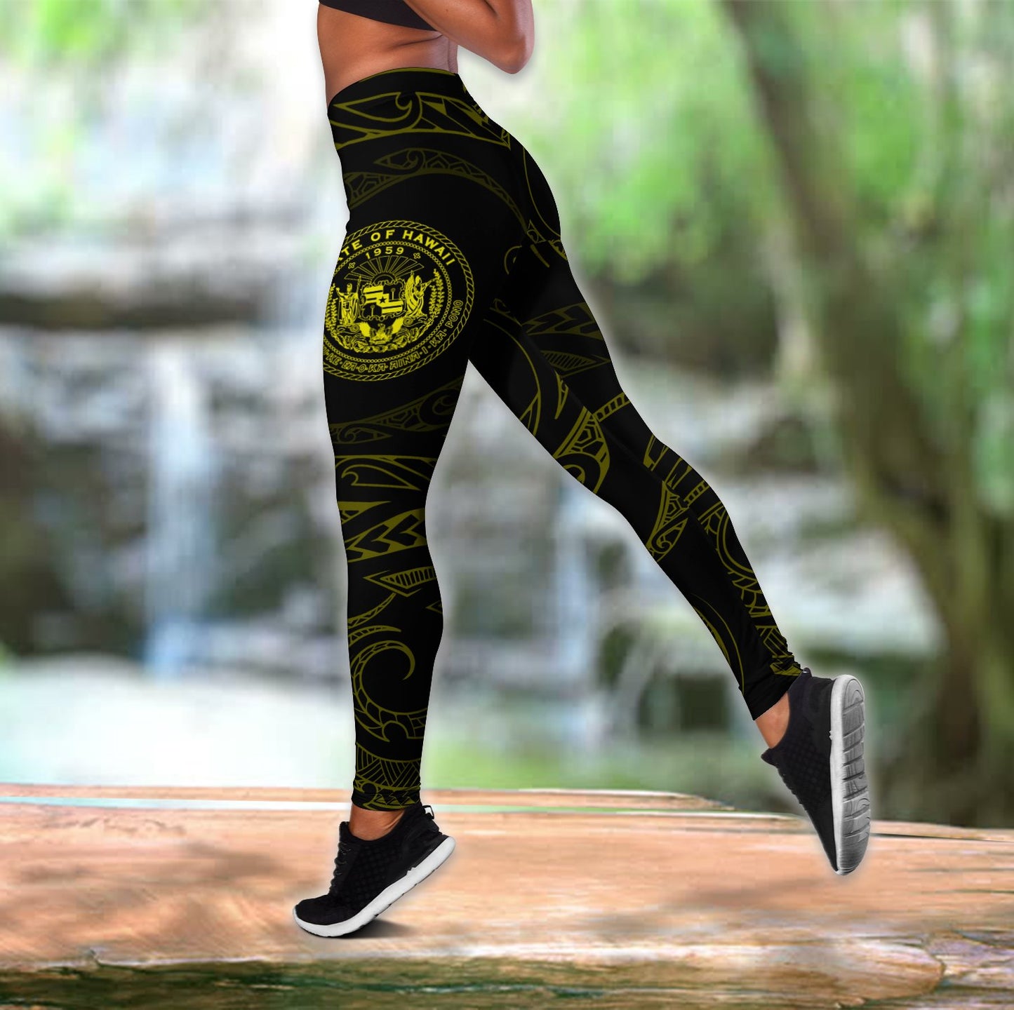 Custom name legging + hollow tank combo HHT25052103