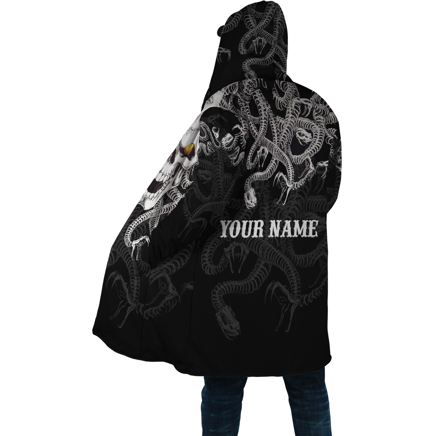 Customize Name Skull Cloak For Men And Women SN27032101
