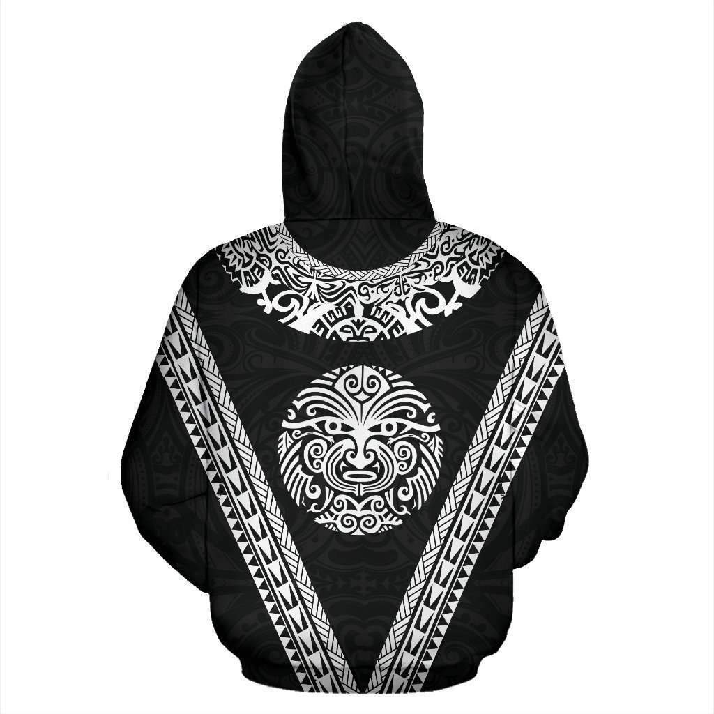 Los Maoris Haka with Moko Hoodie HC2501-Apparel-Huyencass-Hoodie-S-Vibe Cosy™