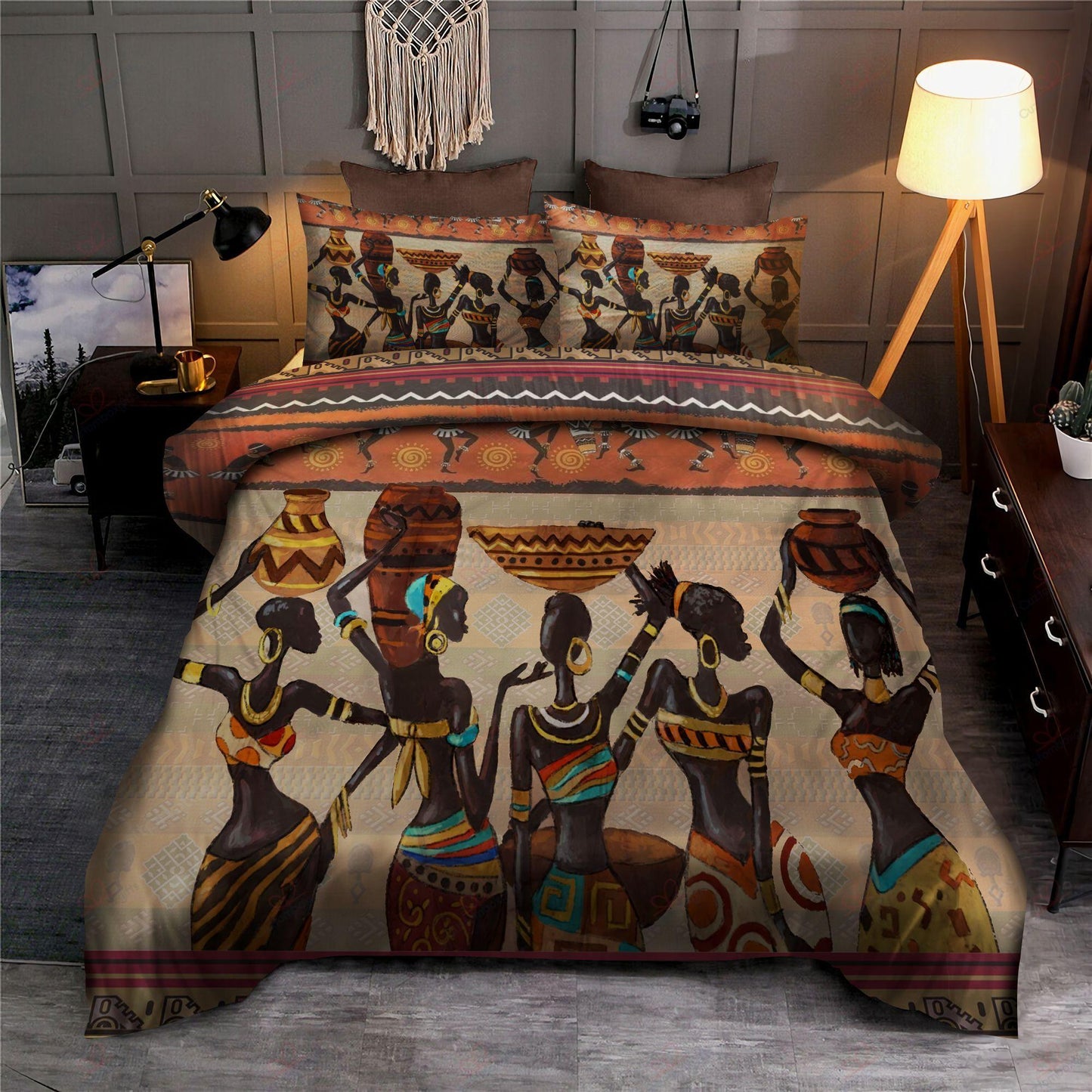 Africa Textile Bedding Set-ML260602-ML-US Twin-Vibe Cosy™