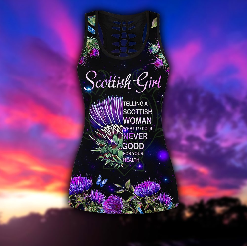 I am a Scotish Girl Combo Tanktop + Legging