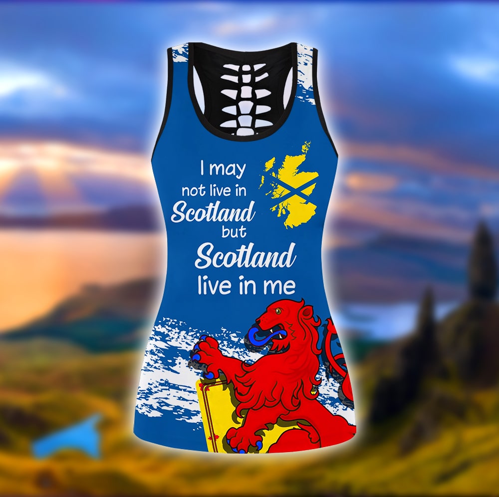 Scotland Live In Me Combo Tanktop + Legging