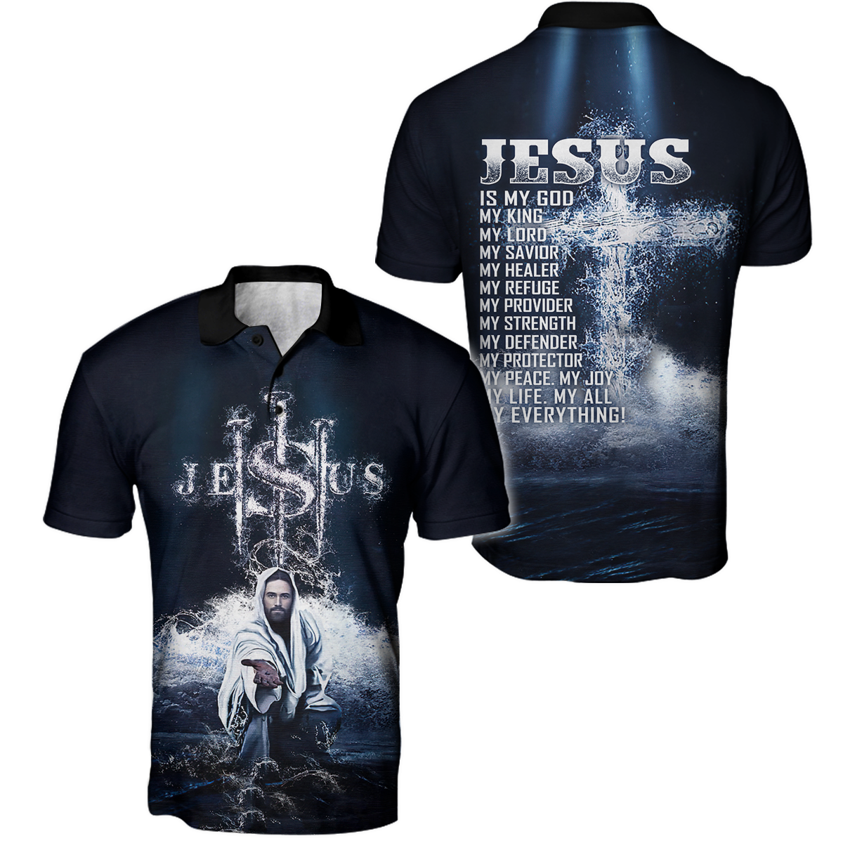 3D All Over Printed Shirts For Men and Women Easter Jesus Pi190501-Apparel-TA-POLO-S-Vibe Cosy™