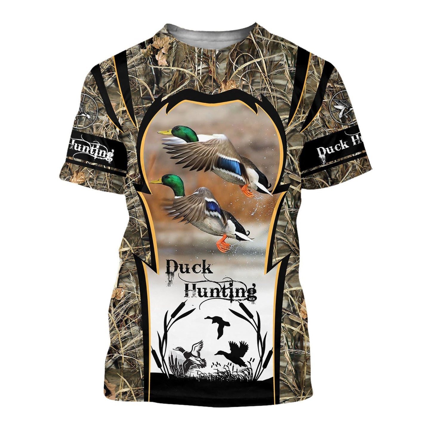 Mallard Duck Hunting 3D All Over Printed Shirts for Men and Women TT221002-Apparel-TT-T-Shirt-S-Vibe Cosy™