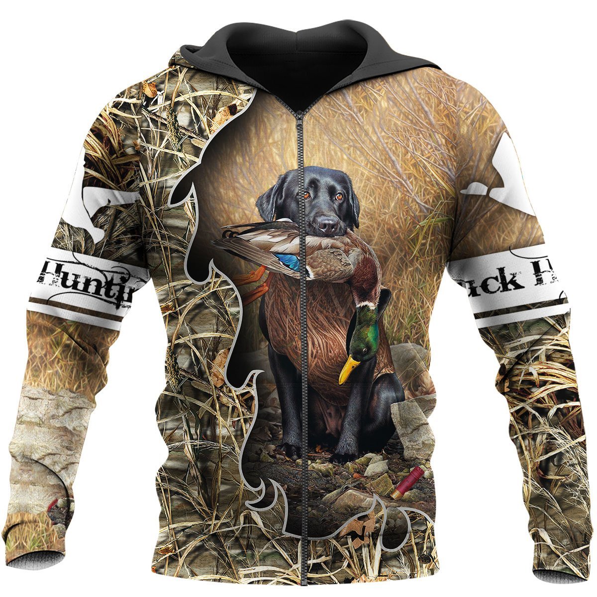 Mallard Duck Hunting 3D All Over Printed Shirts for Men and Women TT261001-Apparel-TT-Zipped Hoodie-S-Vibe Cosy™