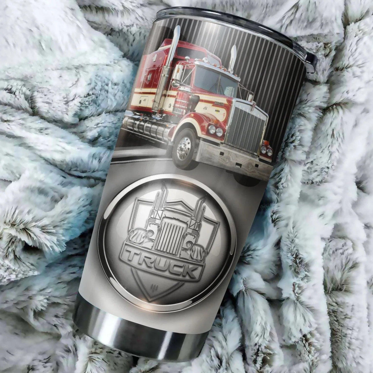 Truck Driver Stainless Steel Tumbler 20 Oz NMT0203108-Tumbler-NM-Vibe Cosyβ’