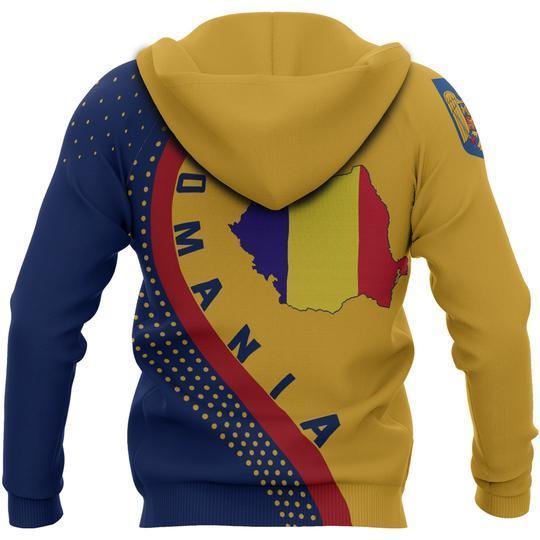 Romania Map Hoodie Generation II NNK-043-Apparel-NNK-Hoodie-S-Vibe Cosyβ’