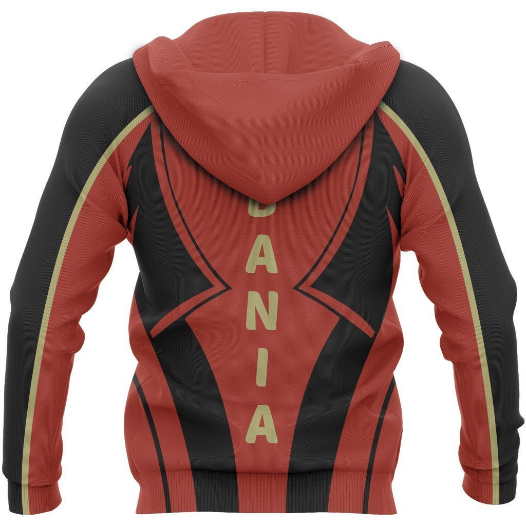 Albania In My Heart Hoodie NNK 1137-Apparel-NNK-Hoodie-S-Vibe Cosy™