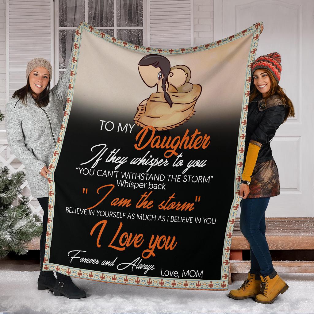 Native American 3D All Over Printed Blanket