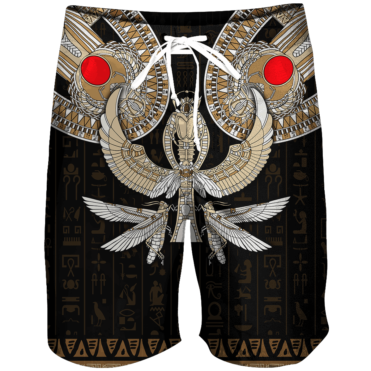 Ancient Egypt ver2 Painting Pattern 3D Tattoo Combo T-Shirt Short