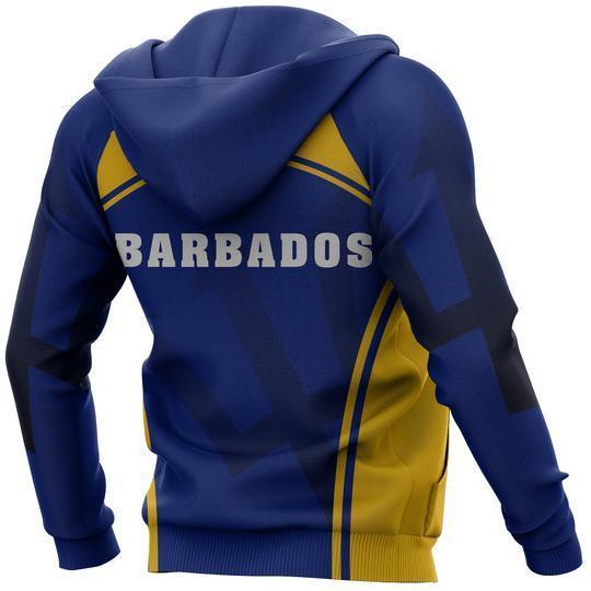 Barbados Zipper Hoodie-Apparel-PL8386-Hoodie-S-Vibe Cosy™