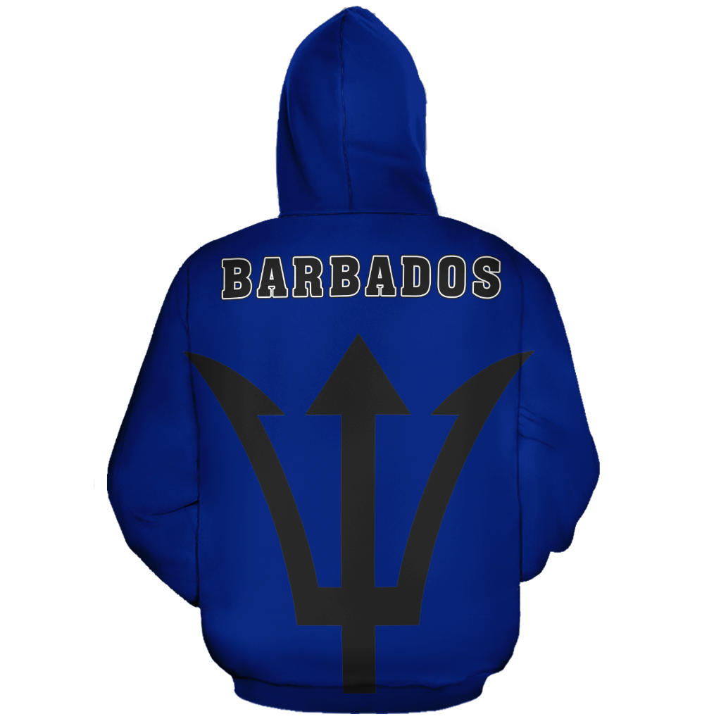 Barbados In Me All Over Hoodie blue PL069-Apparel-PL8386-Hoodie-S-Vibe Cosy™