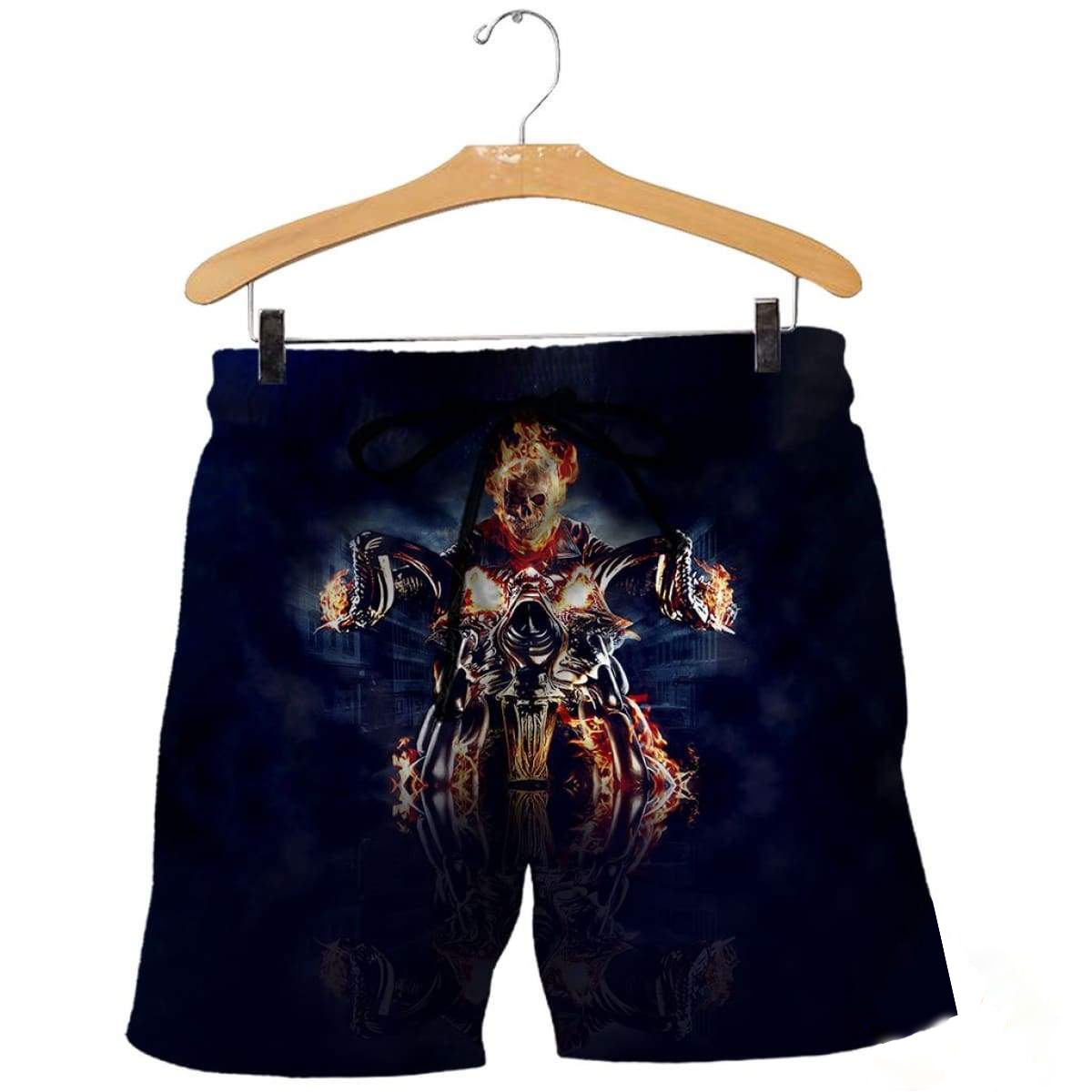 3D ALL OVER PRINTED SKULL PL287-Apparel-PL8386-Shorts-S-Vibe Cosy™