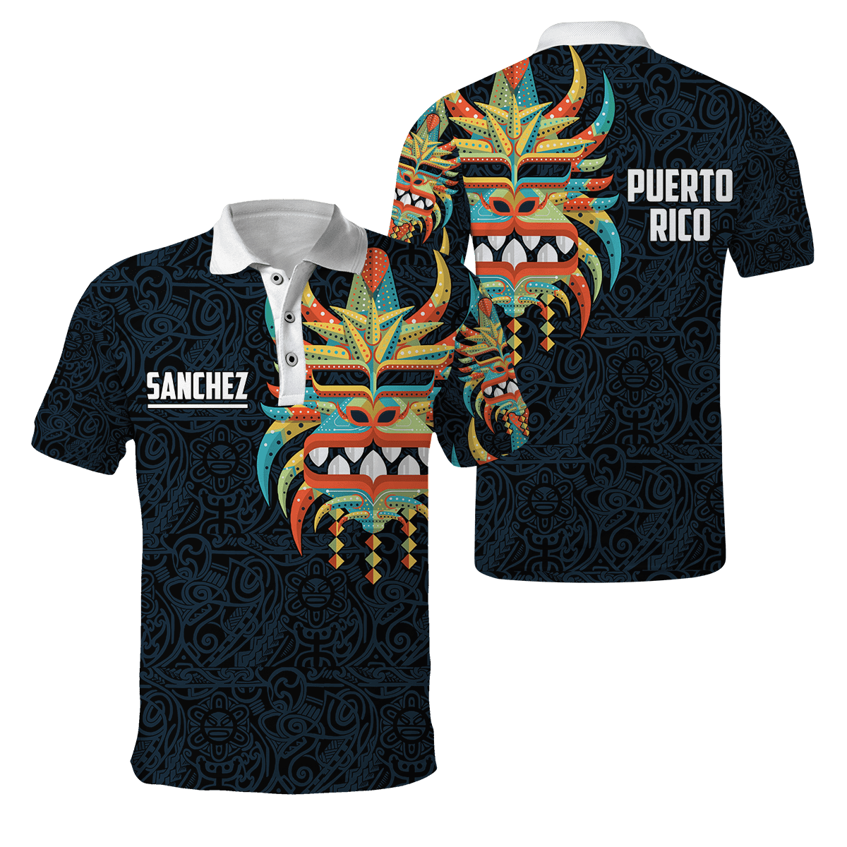 Customize Name Puerto Rico Mask Hoodie For Men And Women TNA06022104