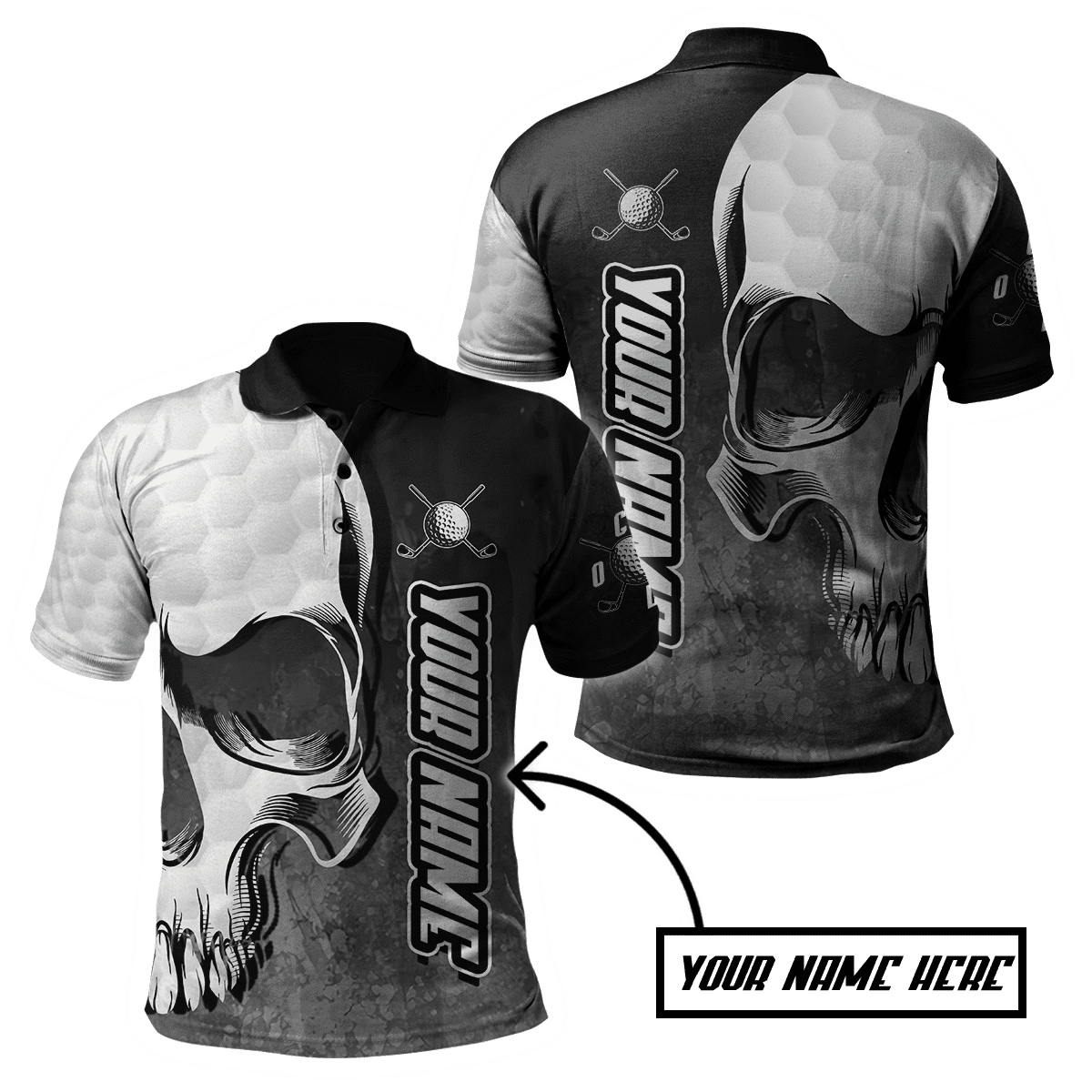 Custom Name XT Golf Lover 3D Printed Clothes HHT15042103