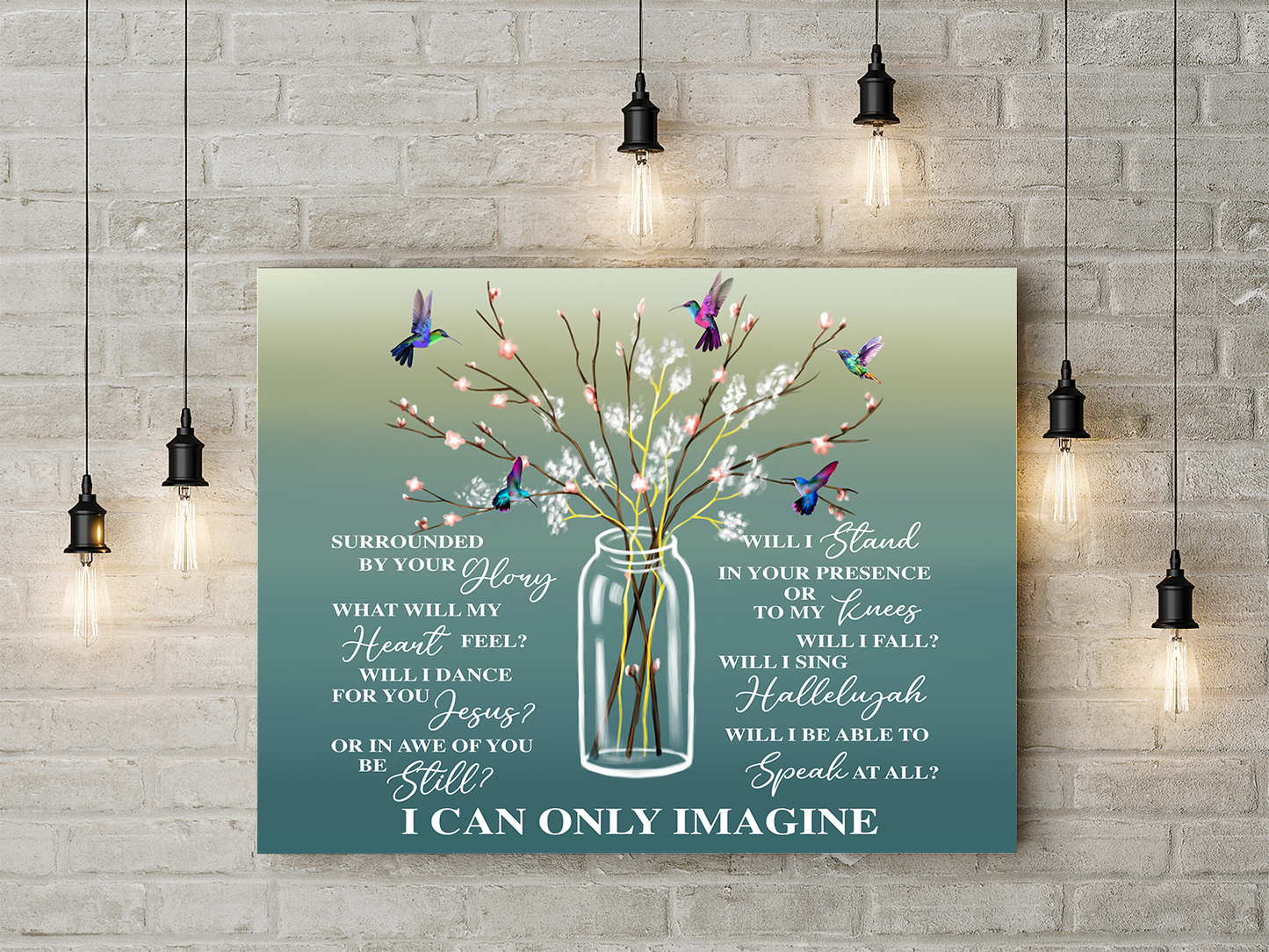 Hummingbird Poster Horizontal