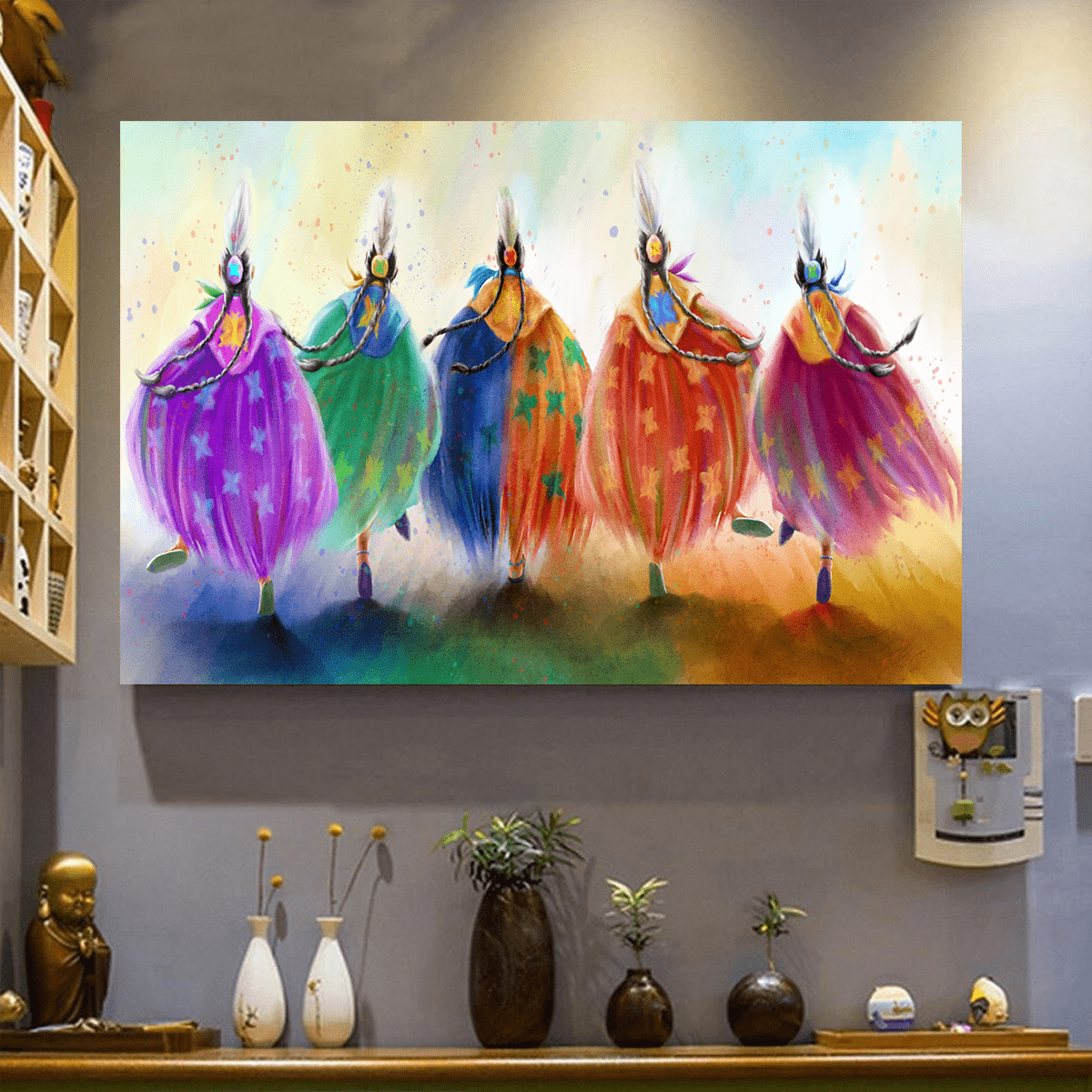 Native American Horizontal Canvas - Wall Art Poster VP07012201ND