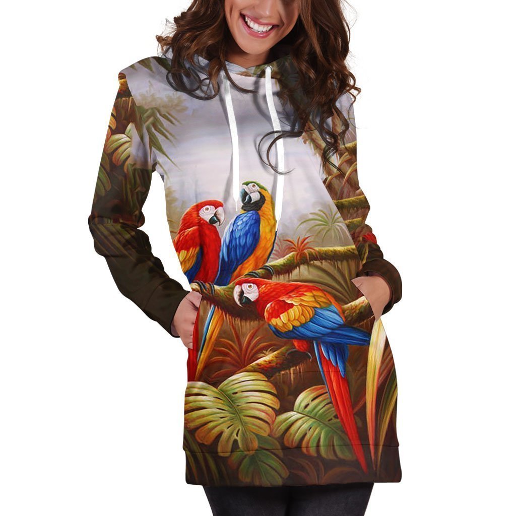 H2379B-Apparel-HbArts-Hoodie Dress-S-Vibe Cosy™