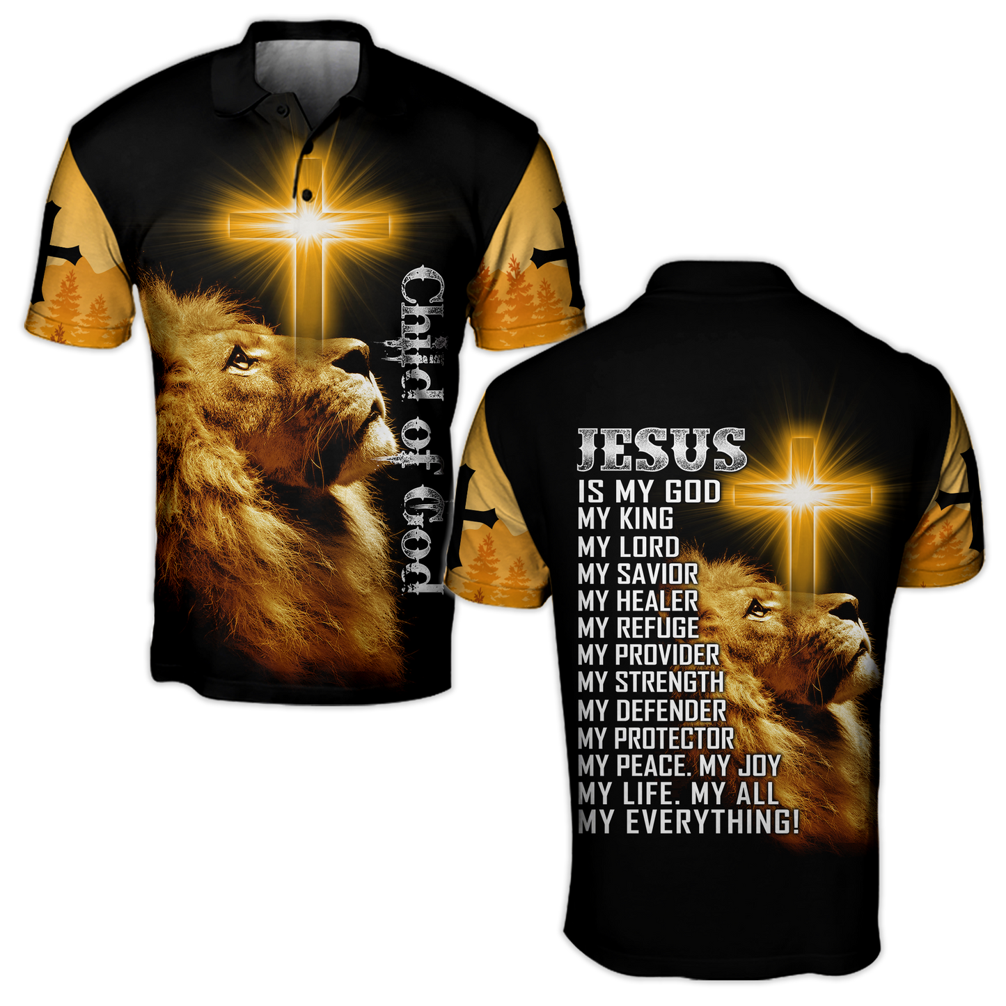 Child Of God 3D All Over Printed Shirts For Men and Women Pi15102003S