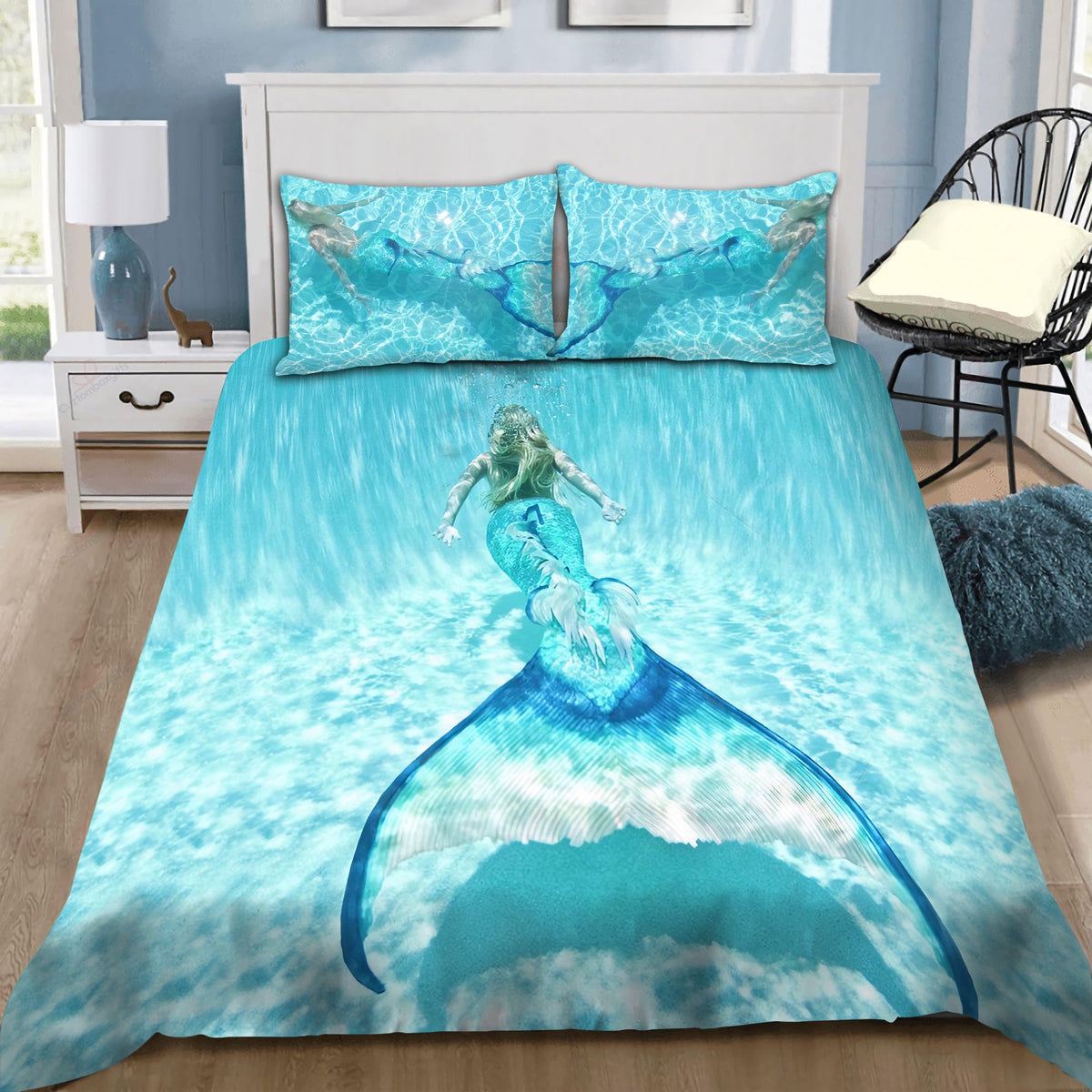 Be A Mermaid And Make Waves Bedding Set by SUN QB07032003-Quilt-SUN-King-Vibe Cosyβ’