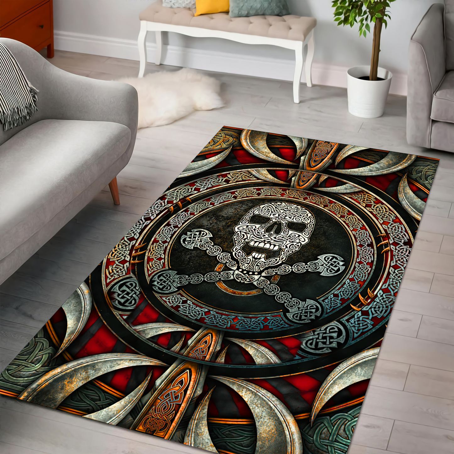 Celtic Skull Rug MH01032104