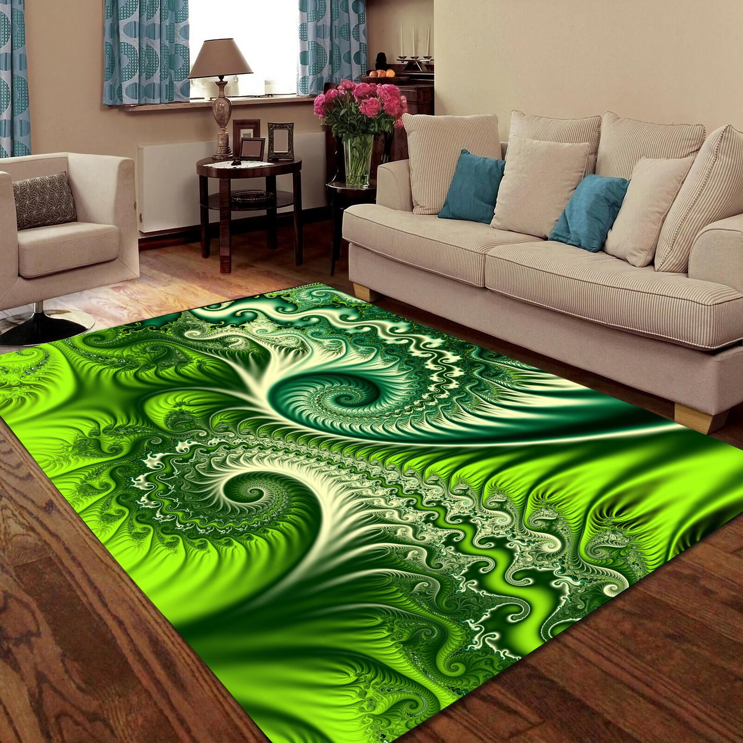 Premium Koru Fern Rug