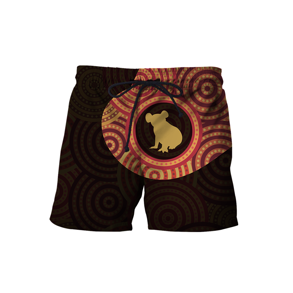 Australia In My Heart Aboriginal Tattoo Koala Hoodie Yellow AZ200201-Apparel-PL8386-Hoodie-S-Vibe Cosy™