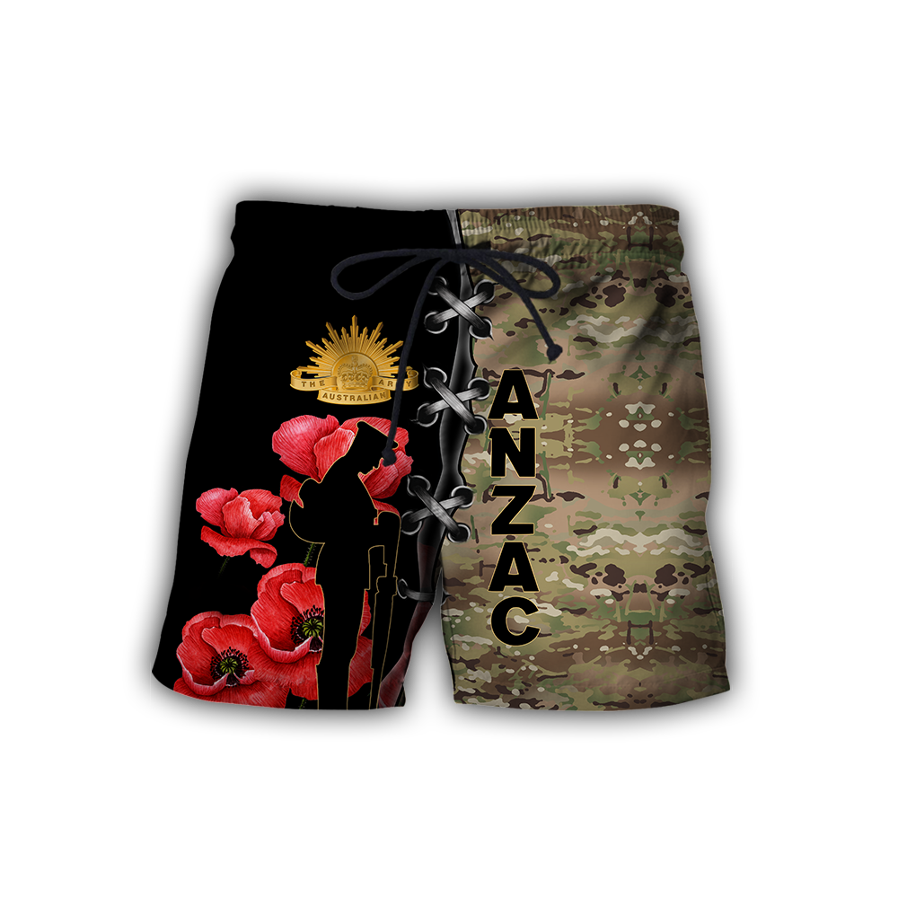 Premium Anzac Day 3D Printed Unisex Shirts TN NTN17042104