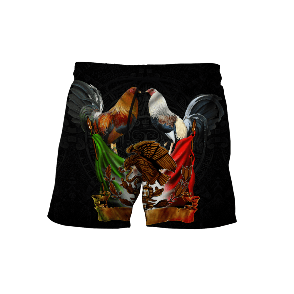 Rooster Mexico 3D All Over Printed Unisex Hoodie
