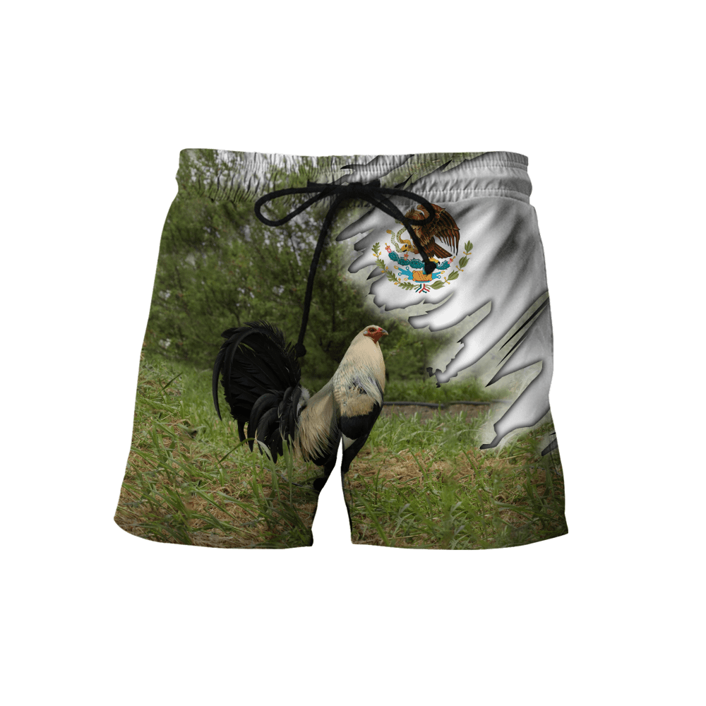 Mexican Rooster T-shirt and Short 3D All Over Printed HHT13052107