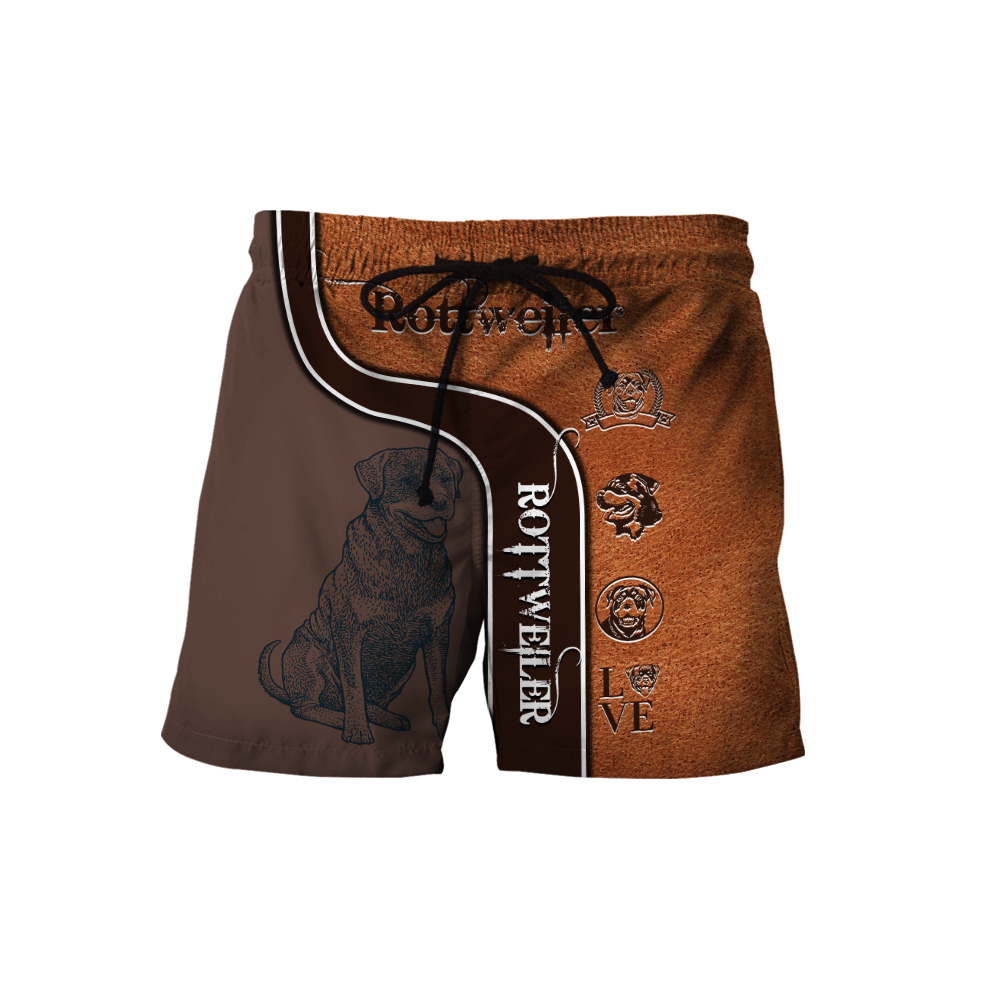 Rottweiler 3D hoodie shirt for men and women custom name ver3