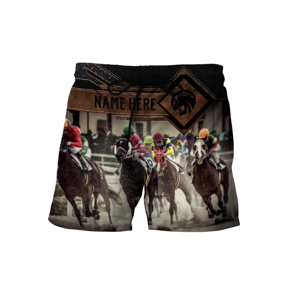 Personalized Name Horse Racing 3D All Over Printed Unisex Shirts Ver 2