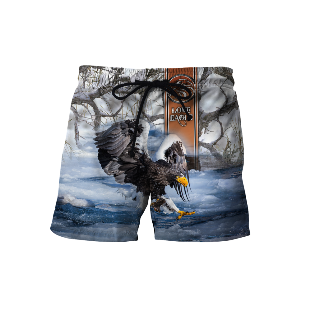 Personalized Name Eagle 3D All Over Printed Shirts For Men and Women