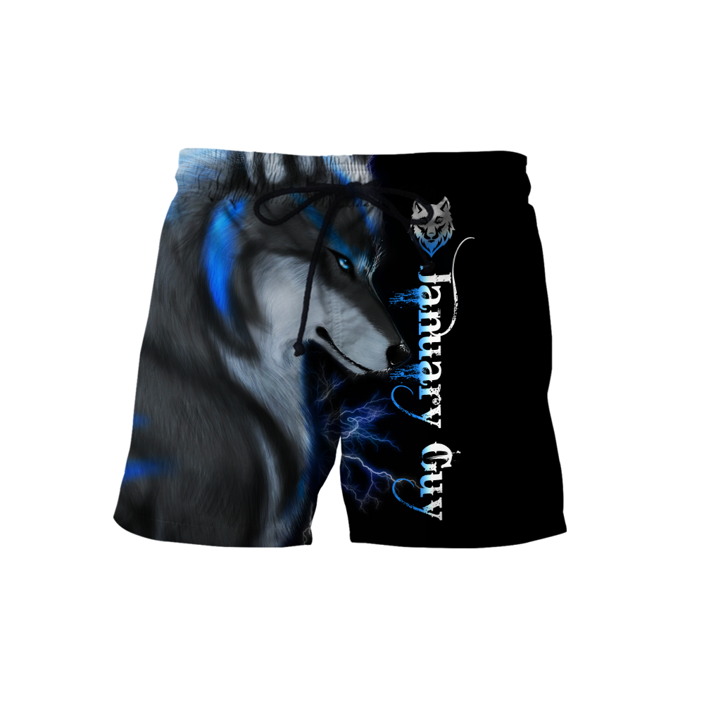 January Guy Wolf 3D Printed Unisex Shirts TN