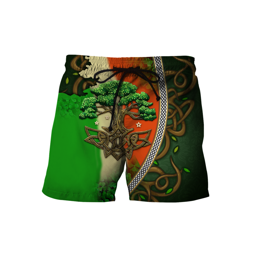 Premium Personalized Name Irish Saint Patrick's Day 3D All Over Printed Unisex Shirts