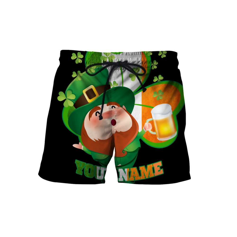 Irish 3D All Over Printed Unisex Shirts Saint Patrick's Day Black Ver