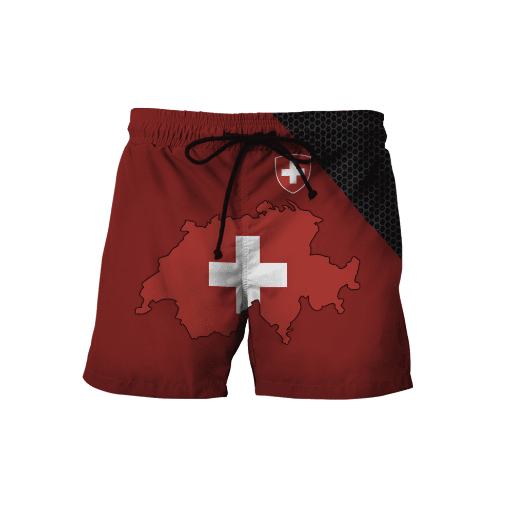 Switzerland 3D All Over Printed Unisex Shirts
