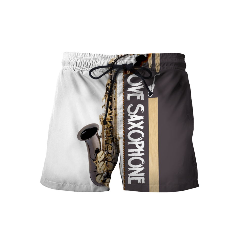 Saxophone Musical Instrument 3D All Over Printed Shirts For Men And Women