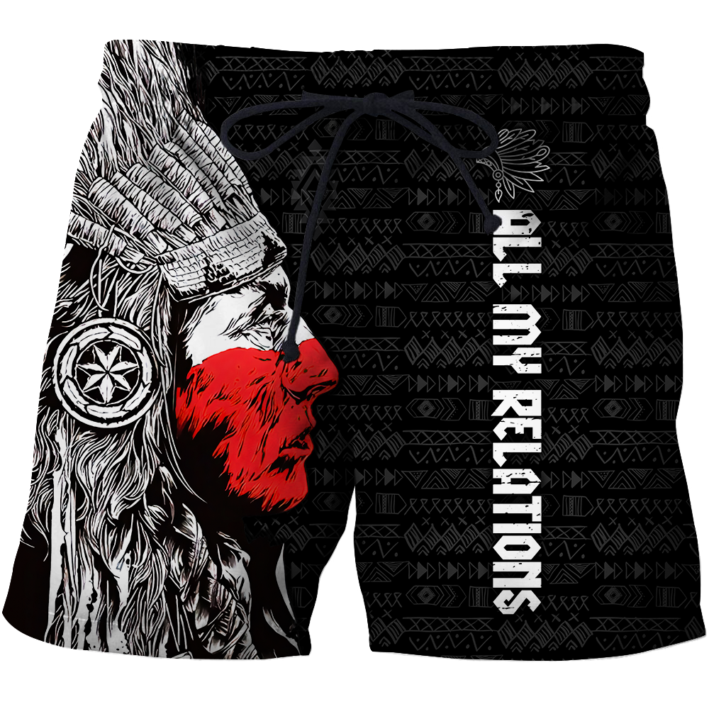 Native American Father‘s Day 3D All Over Printed Shirts DZ29052101 NT
