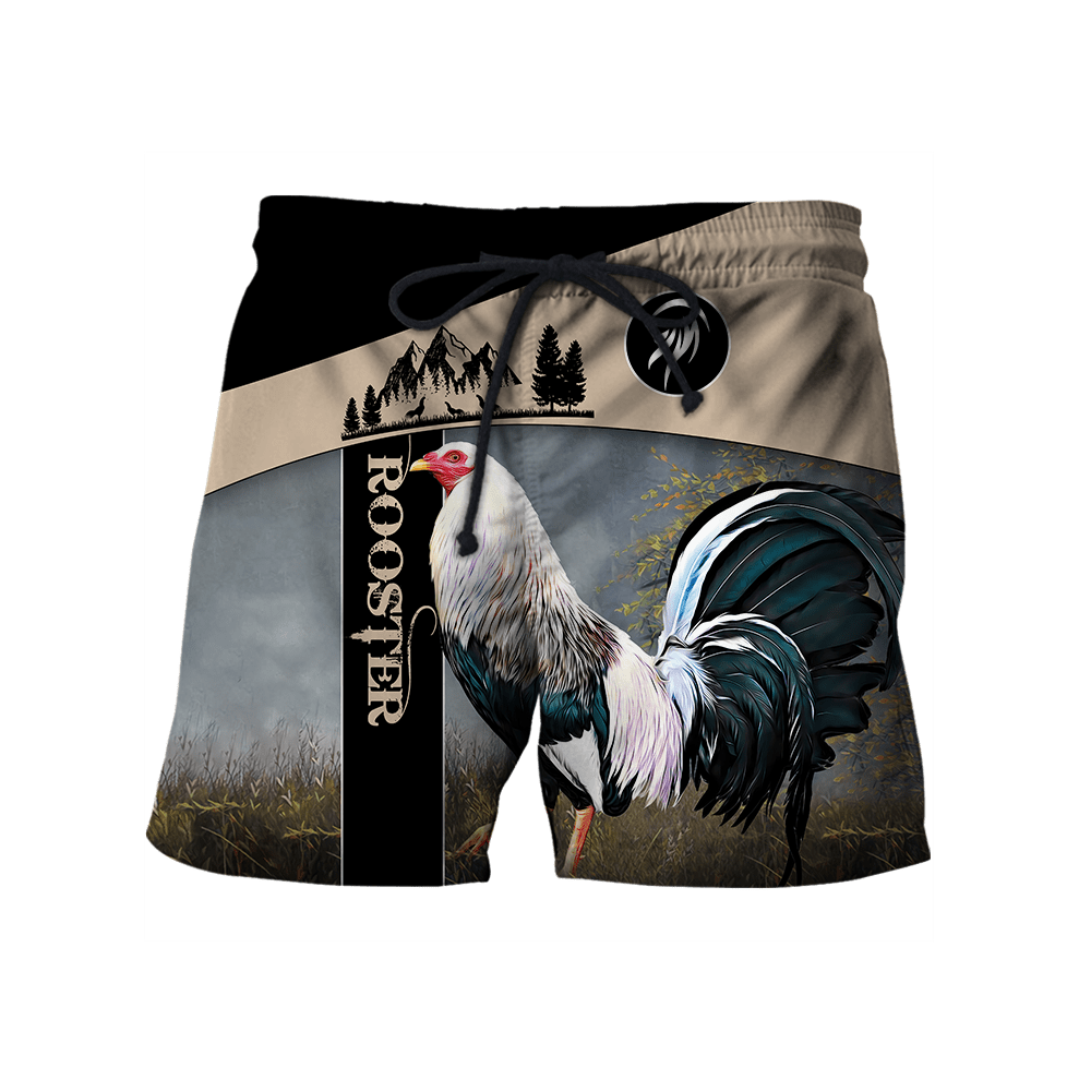 Premium Rooster 3D All Over Printed Unisex Shirts