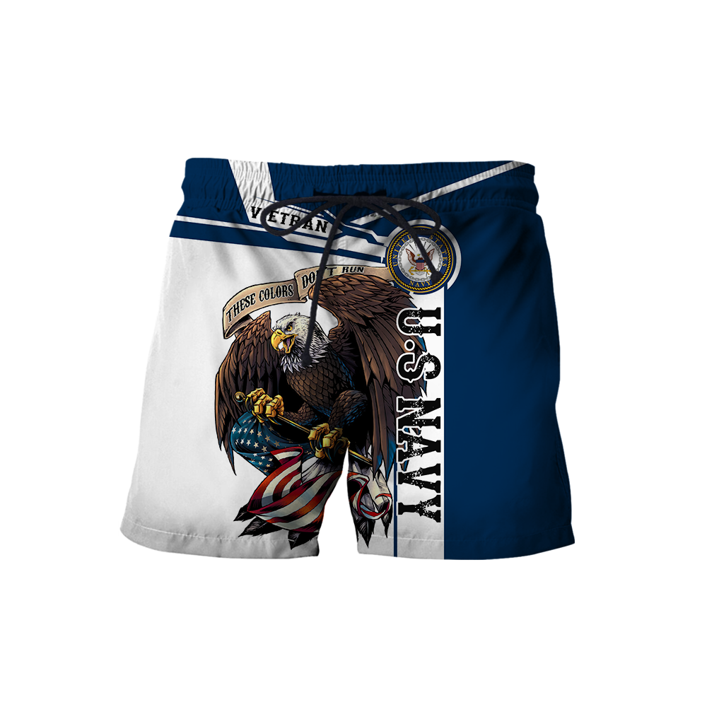 Custom name US Navy Veteran 3d printed shirts Proud Military NTN18052104