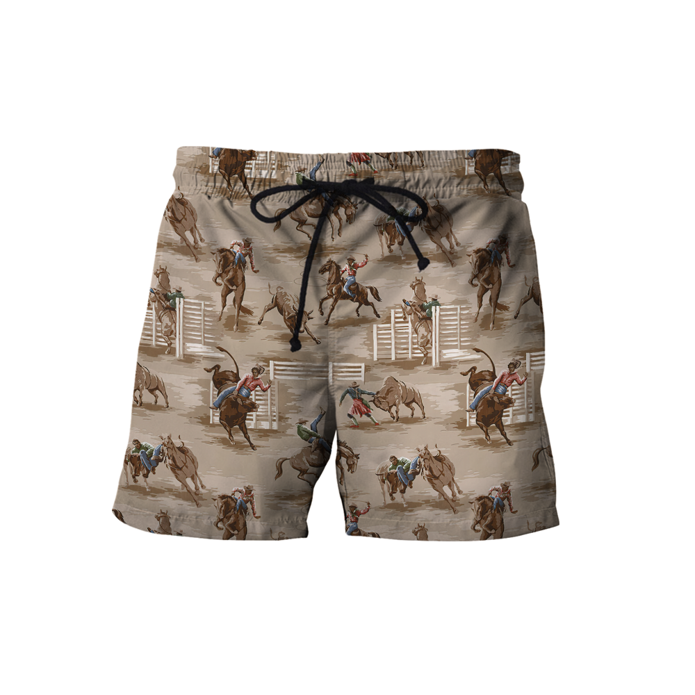 Rodeo 3D All Over Printed Unisex Shirts Rodeo Pattern