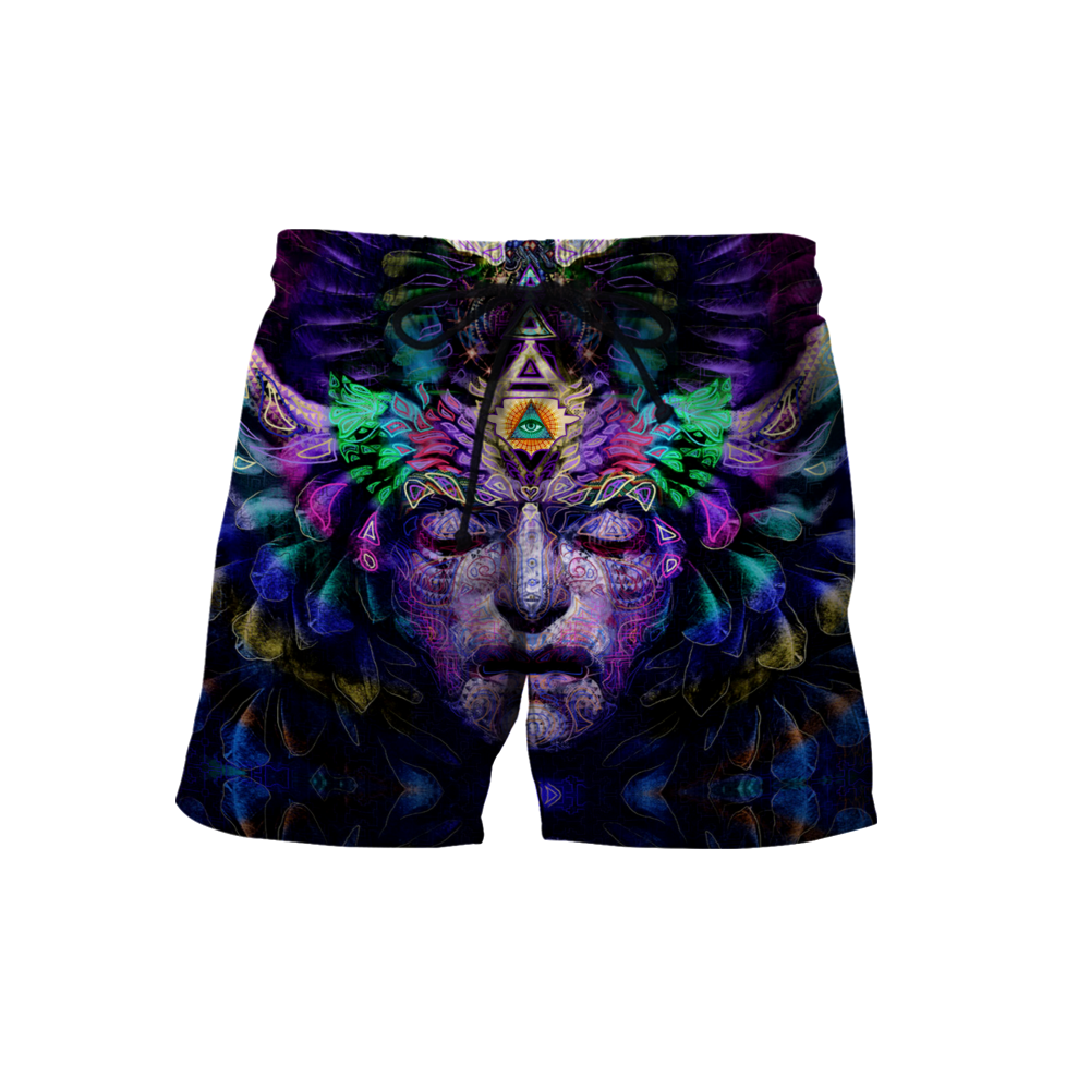 Illuminated 3D All Over Printed Unisex Shirts Psychedelic All Seeing Eyes