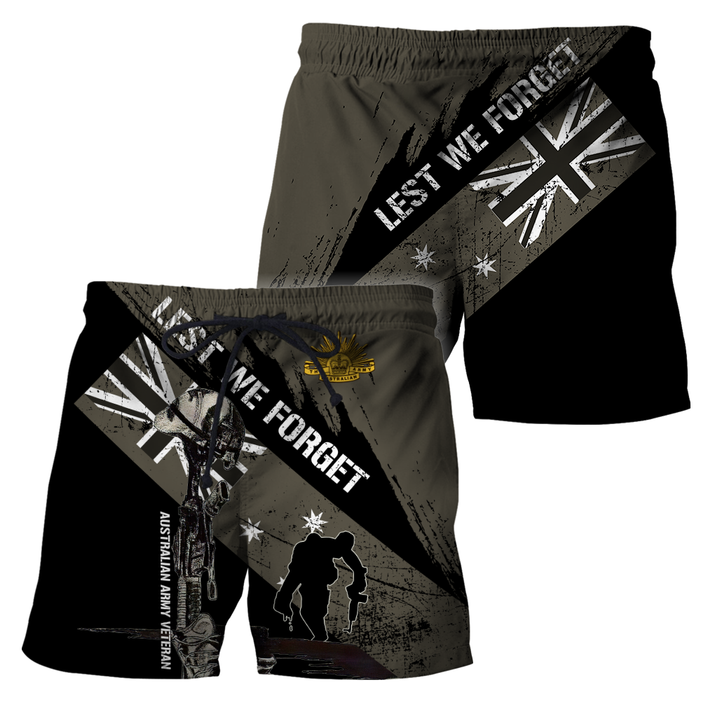 Personalized Australian Veteran 3D Printed Unisex Shirts TN
