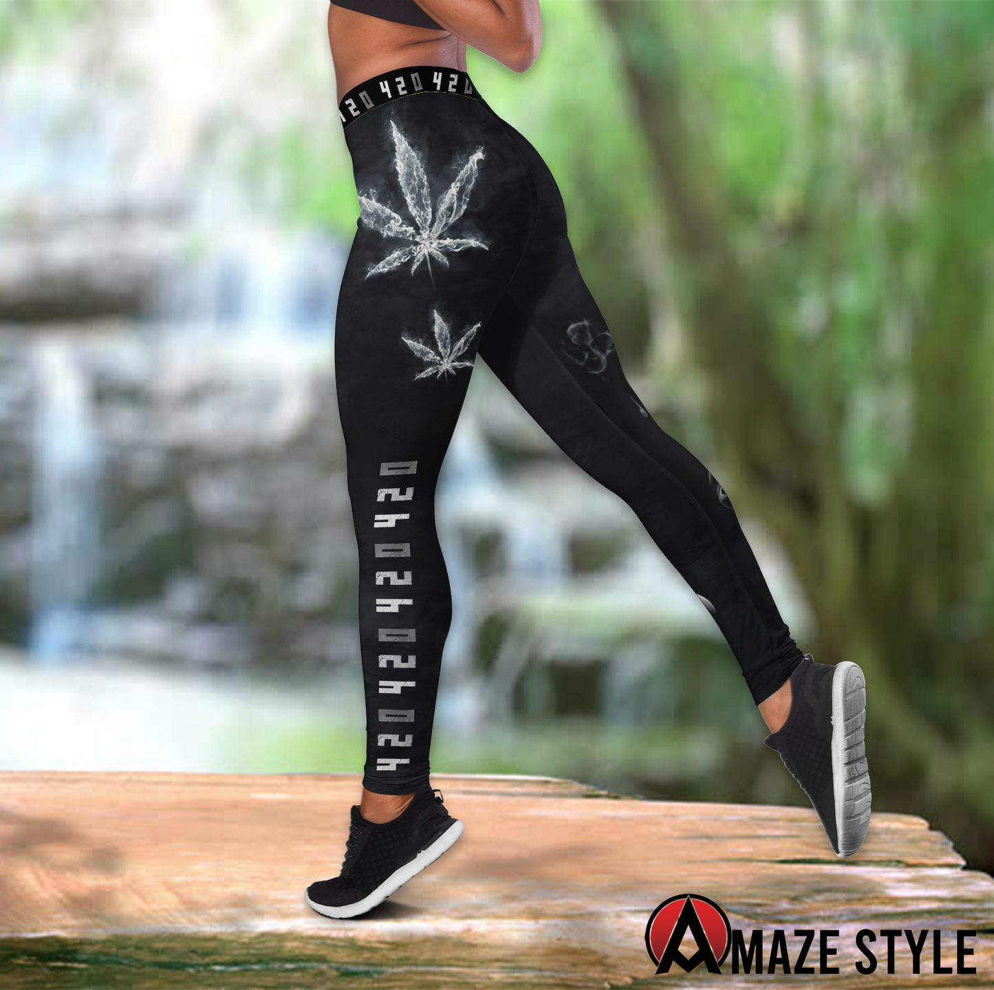 420 Legging Limited by SUN SU260301L-Apparel-SUN-S-Vibe Cosy™