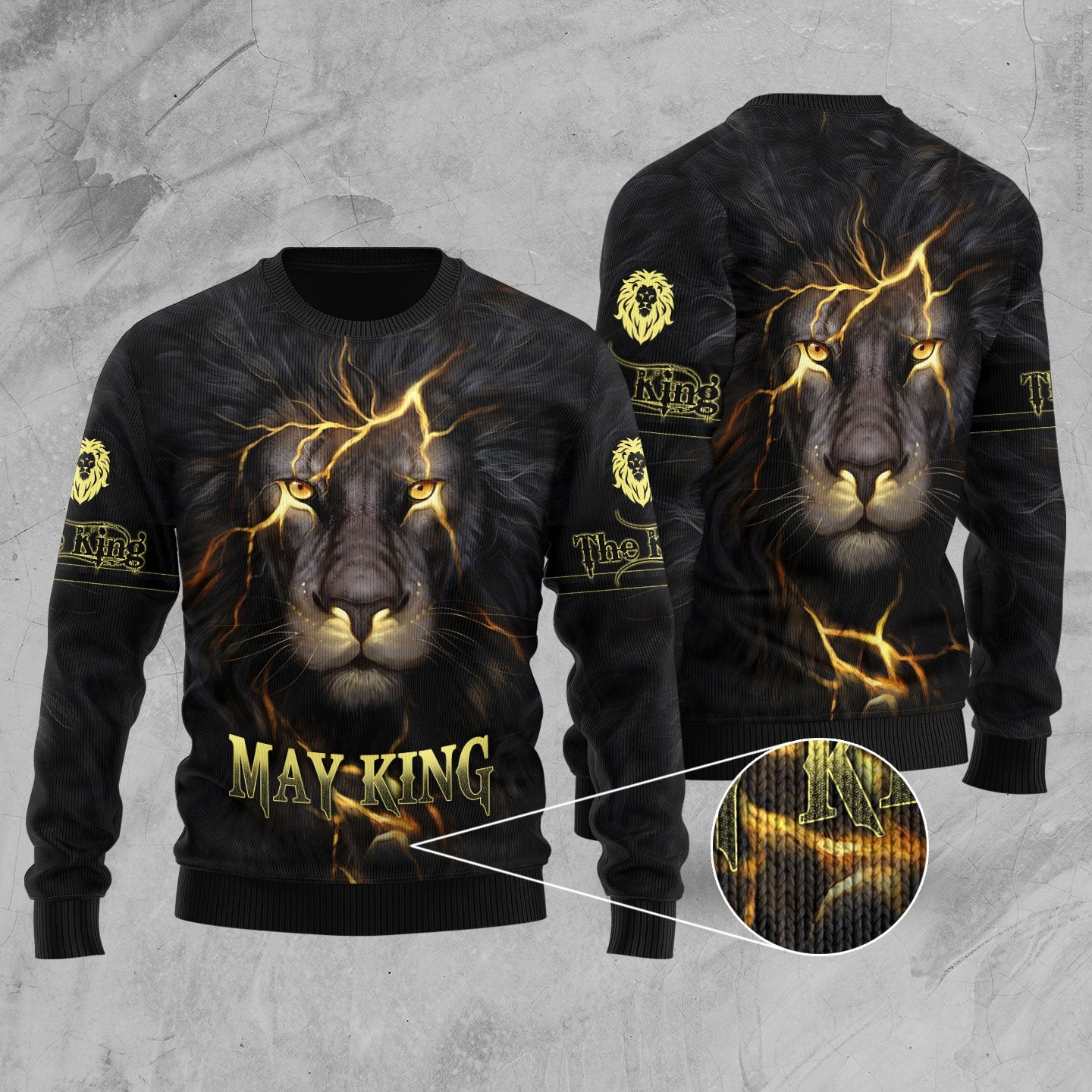 May Lion 3D All Over Printed Unisex Shirts