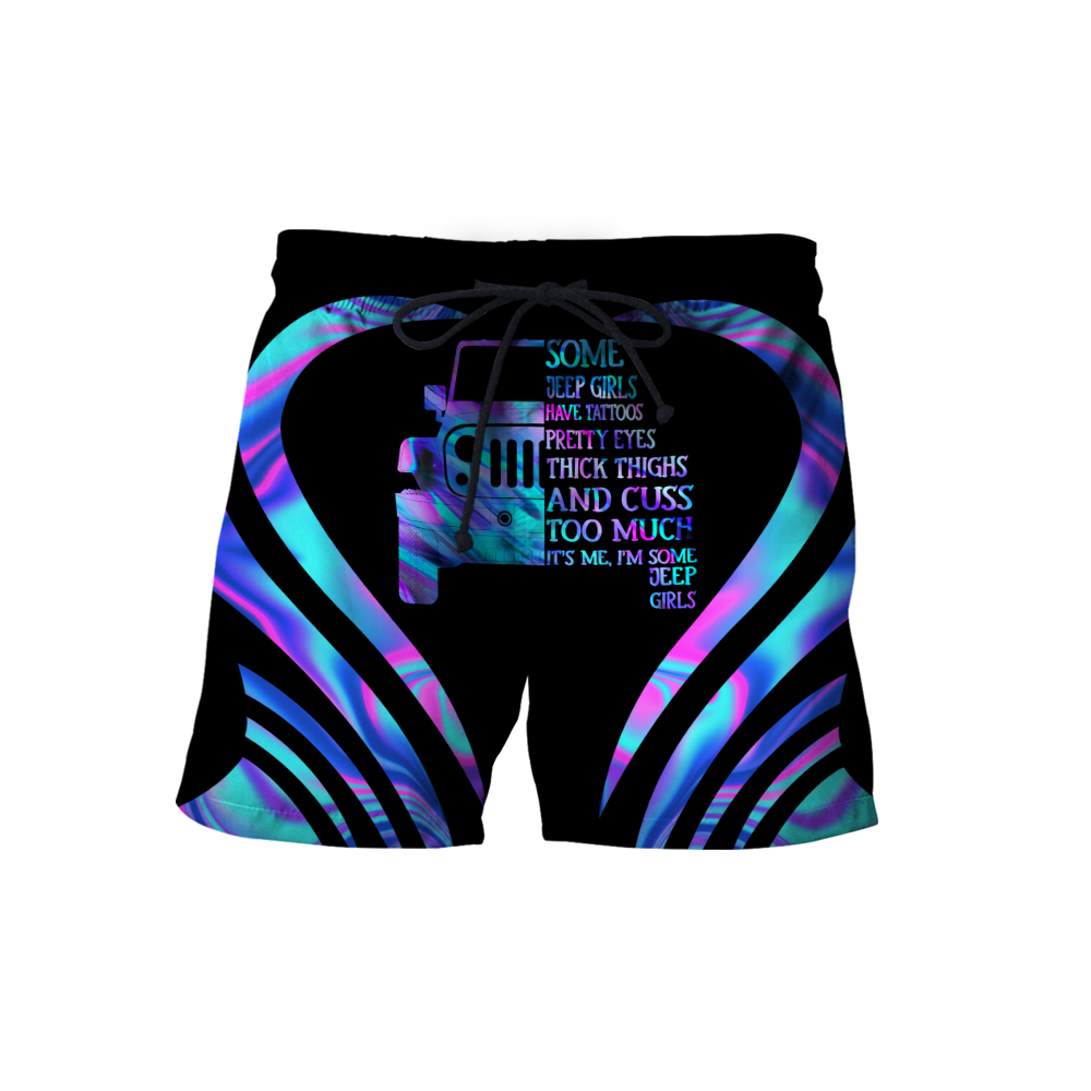 Jeep girl 3d hoodie shirt for men and women HAC160604S-Apparel-HG-Shorts-S-Vibe Cosy™