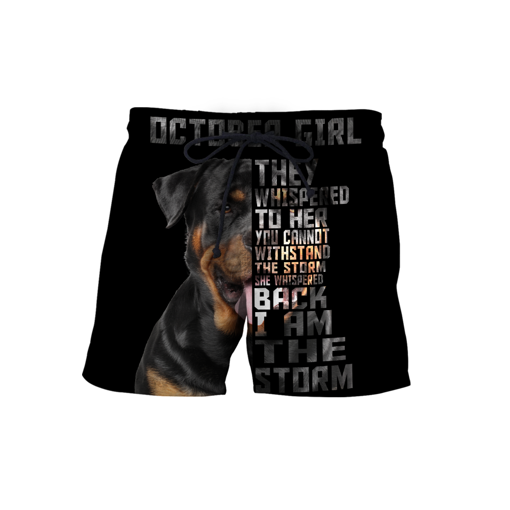 Rottweiler - october girl hoodie shirt for men and women HAC010906
